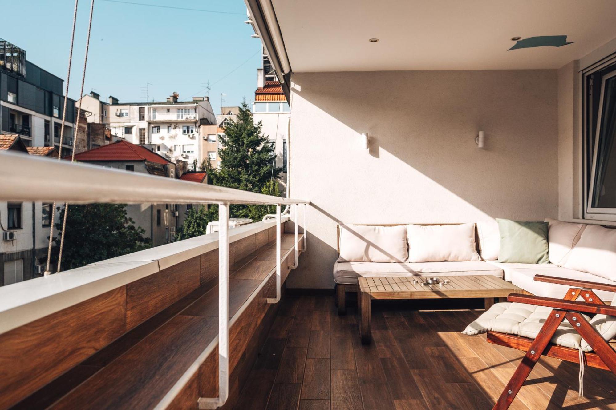 Crown Central Three Bedroom Apartment Belgrado Exterior foto